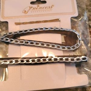 Princess Accessories Silver and Gold Hair Clips